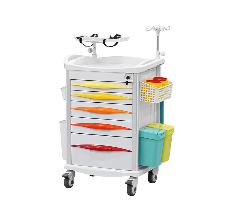 AD-P28 Emergency Medical Cart 醫用急救車 (For inquiry only 此產品需報價)