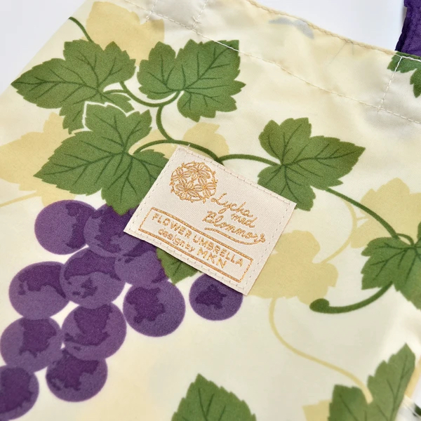 日本直送  日本 TINY mini Tote 50cm 葡萄輕量迷你傘