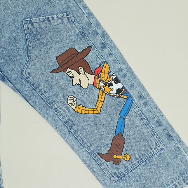 🇯🇵預訂 日本直送🇯🇵Babydoll x Toy Story系列人物前後印花直筒牛仔褲