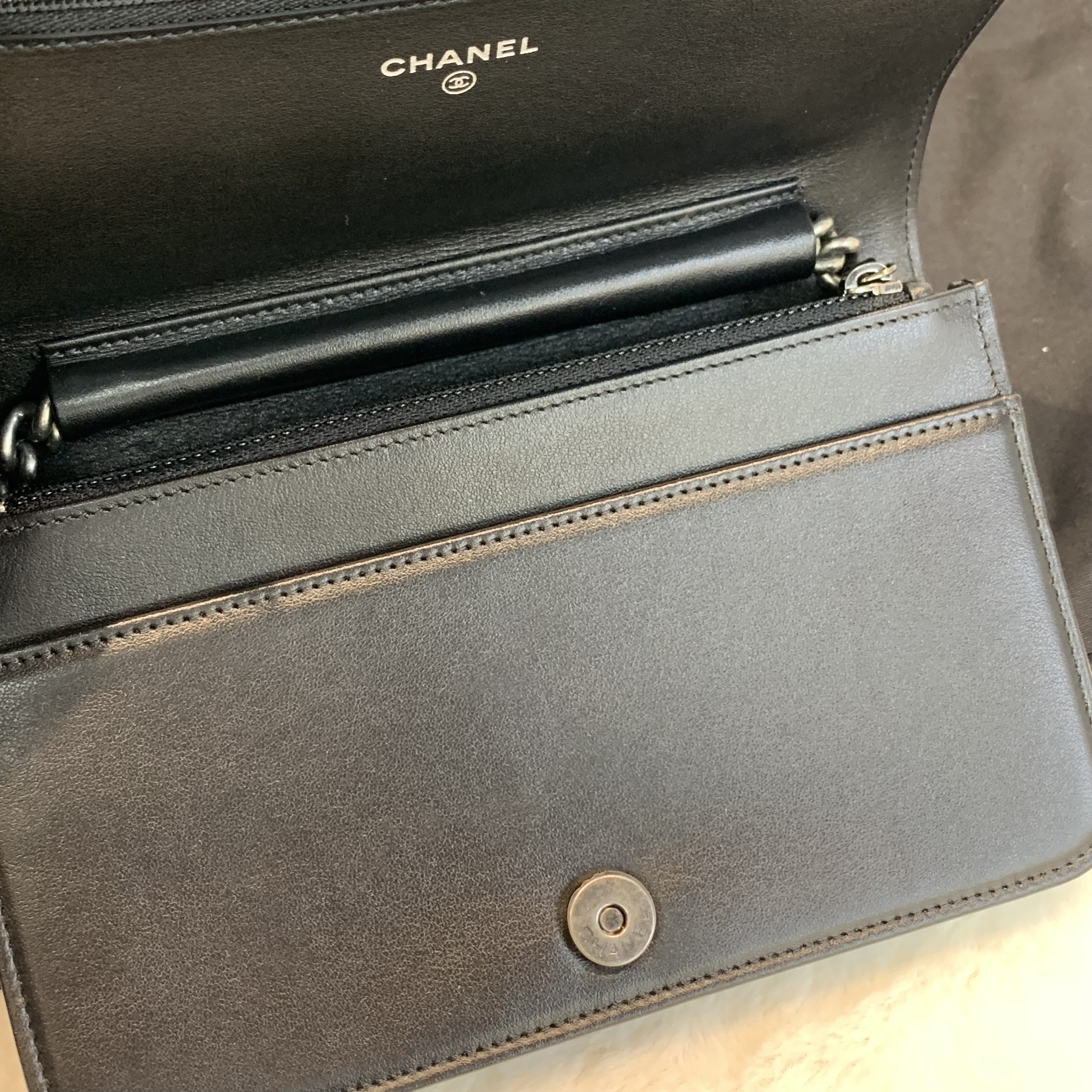 CHANEL經典熱賣款❤️‍🔥Leboy woc 黑色銀扣