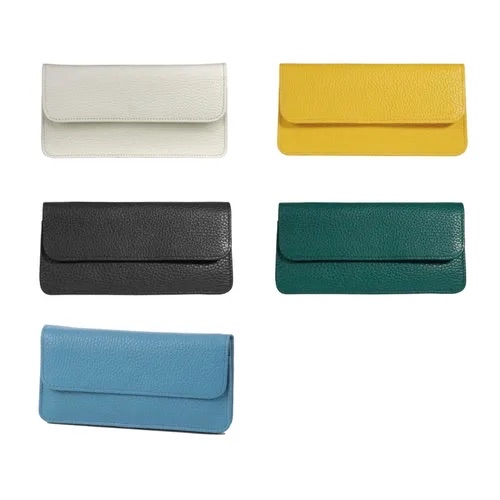 🇯🇵🇯🇵日本製造嘅牛皮極輕長啪鈕銀行現貨🤩🤩