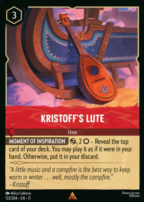 133/204 Kristoff's Lute R