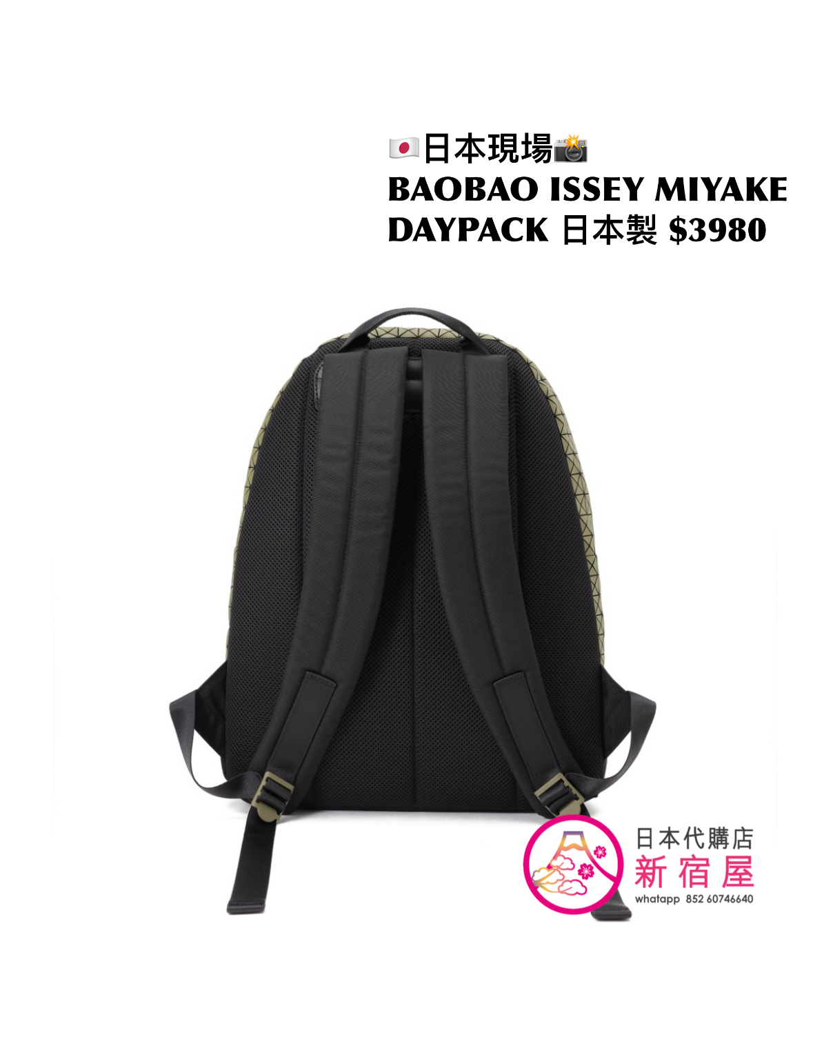 BAOBAO ISSEY MIYAKE DAYPACK
