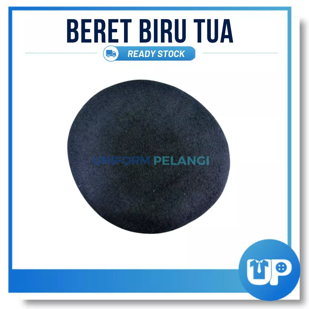 KANGOL Beret Biru Tua Dark Blue Sekolah Kokurikulum Beruniform Persatuan 100% Wool Brand Kangol
