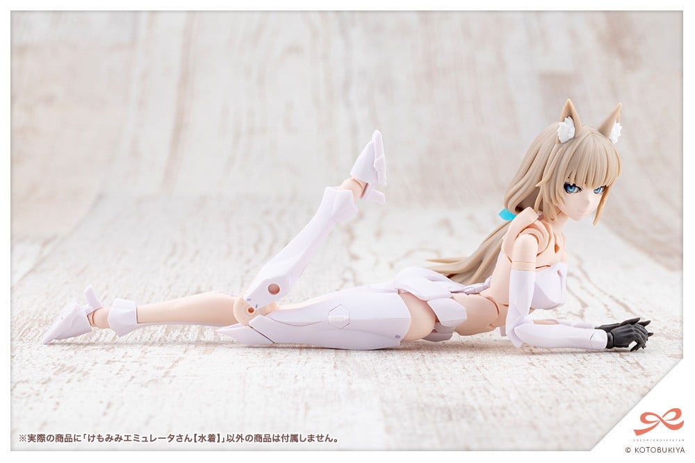 (預訂訂金 $100) (總價 $323) 壽屋 Kotobukiya 創彩少女庭園 獸耳艾米莉塔【泳裝】 模型 (行版) (KO09597) 