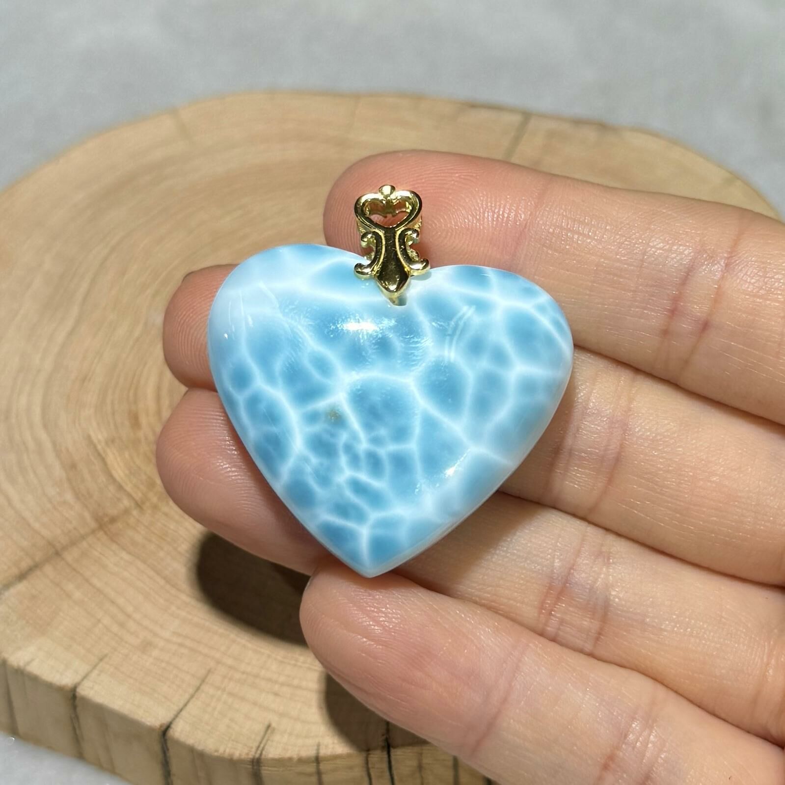 海紋石吊墜