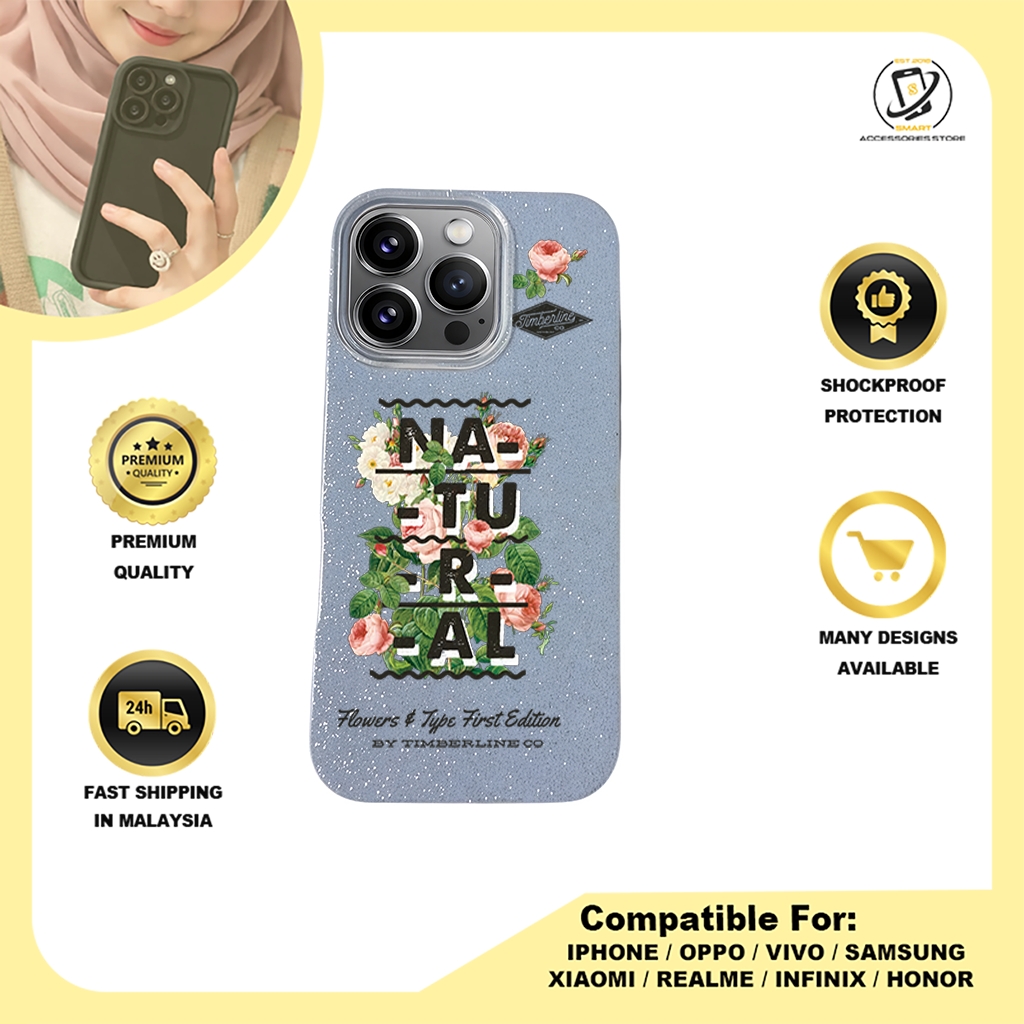 BLING CASE PHONE FOR IPHONE - DESIGN FLOWER A5