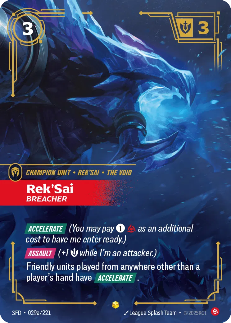 Spiritforged - Showcase - Fury Rune (Set 2)