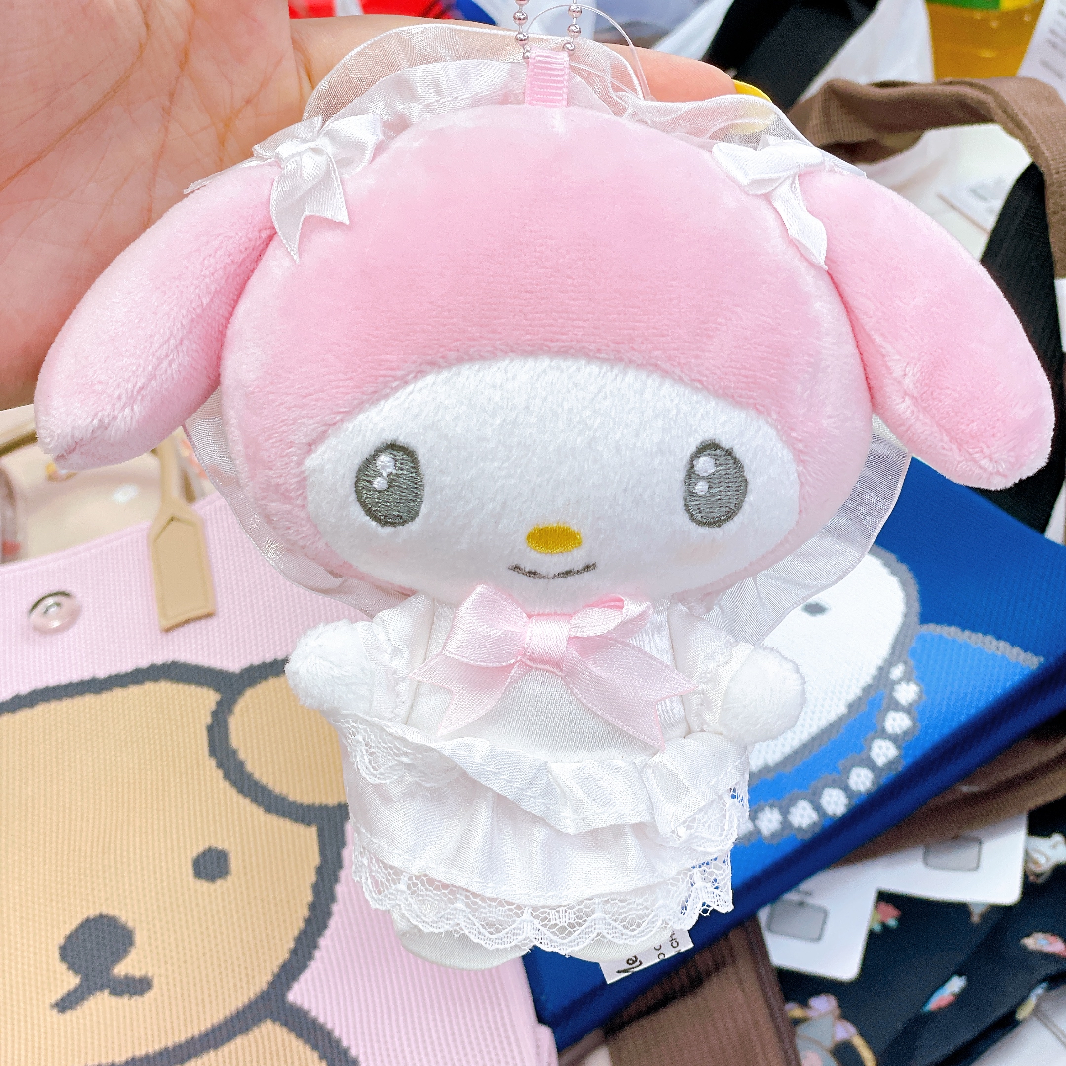 日本直送日本版Hello Kitty Melody Lolita系列公仔掛飾