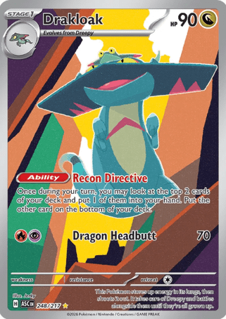 Pokemon TCG Ascended Heroes - Drakloak-248/217