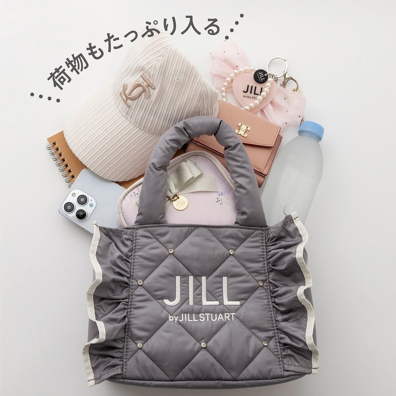  🎀【預訂】JILL by JILL STUART BOOK 荷葉邊包灰色版