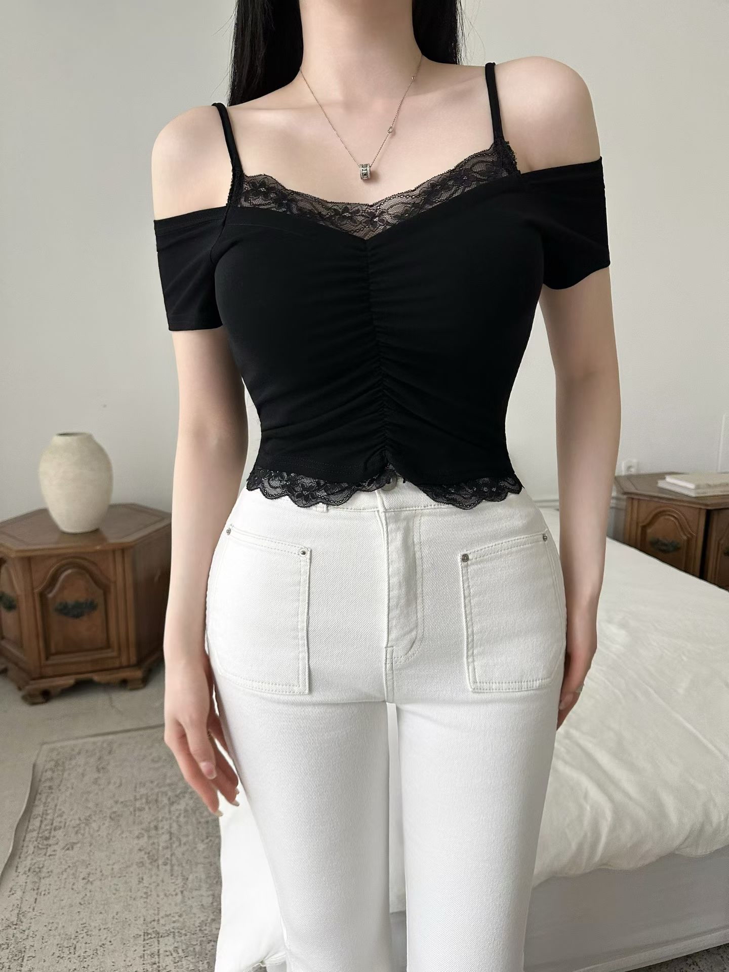 Lacie Shortsleeved padded Tee