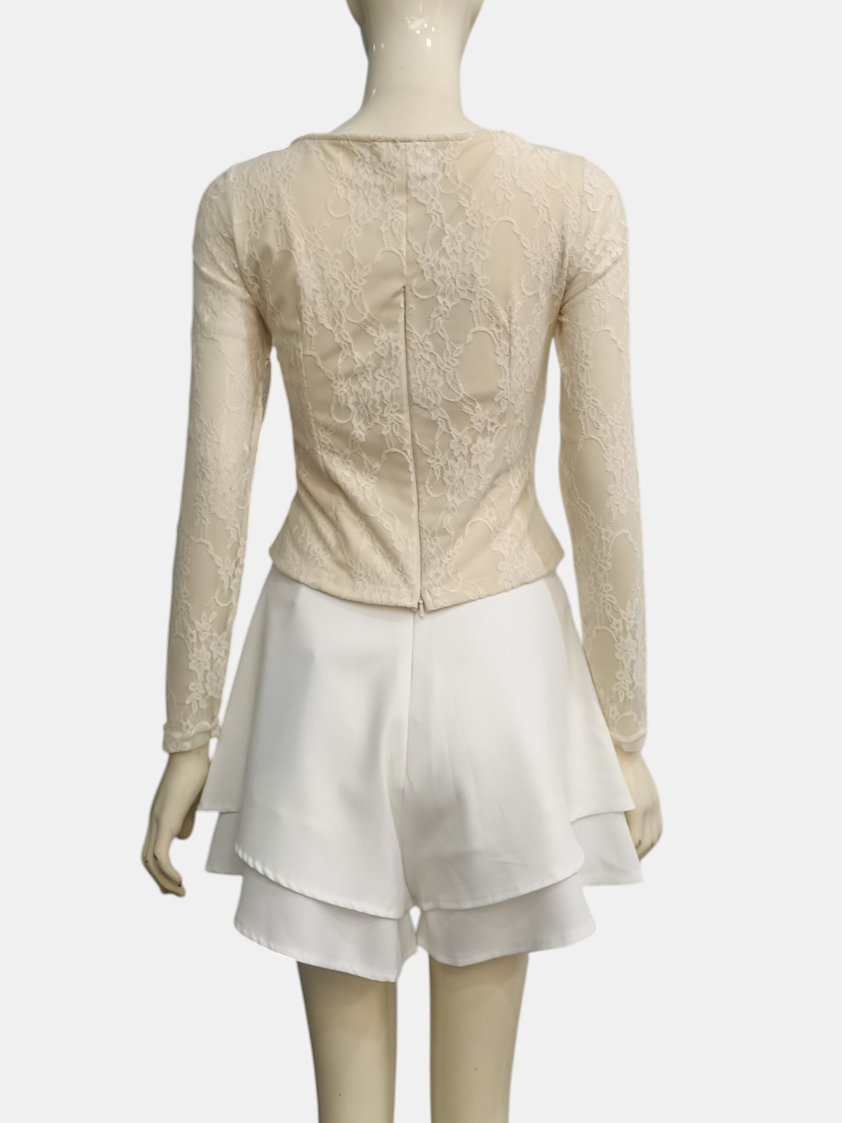 Soft Edge Lace Blouse M199