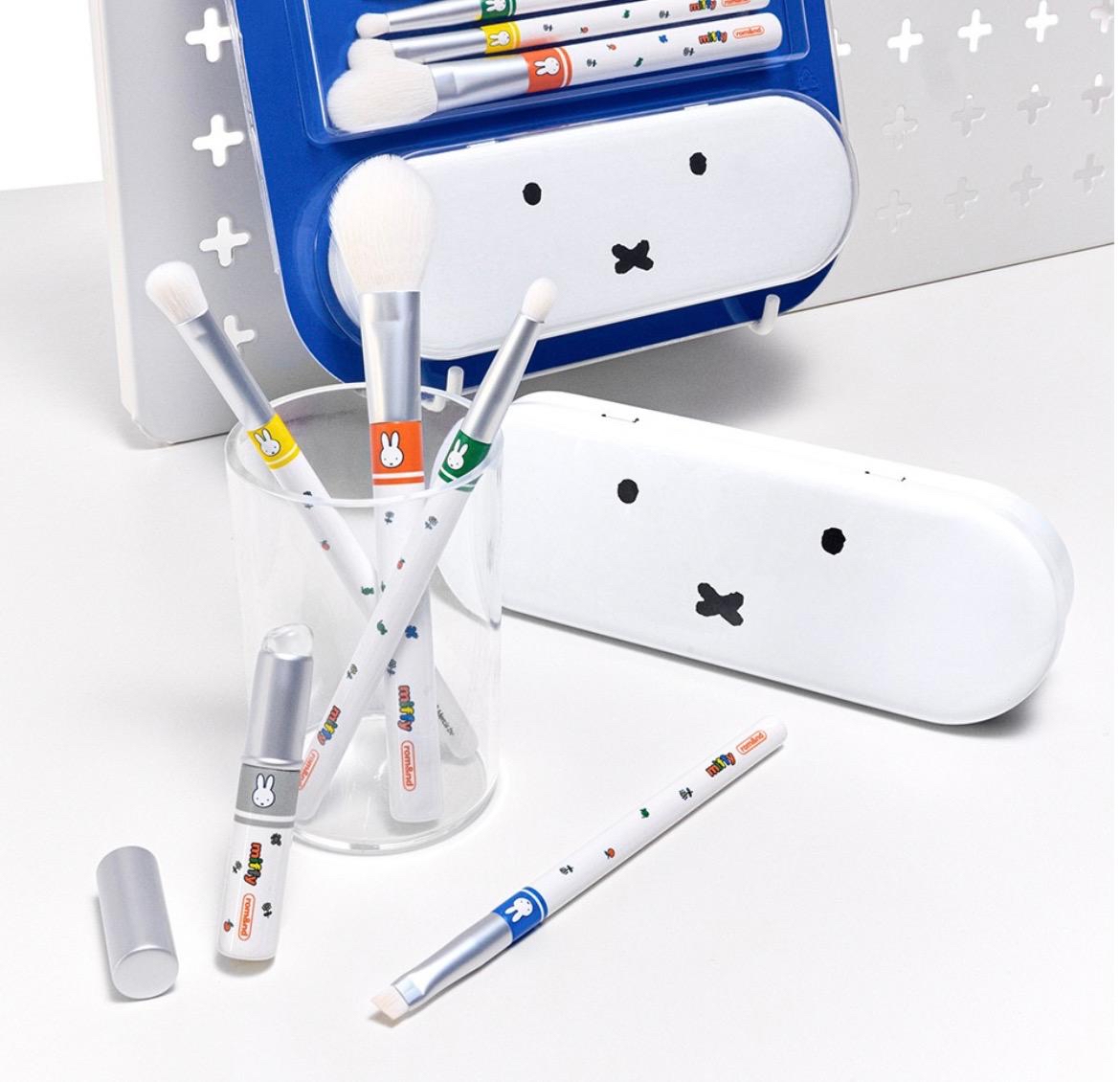 （約4月底到貨）🇰🇷韓國限定Miffy x Romand 化妝掃連盒套裝（$168
