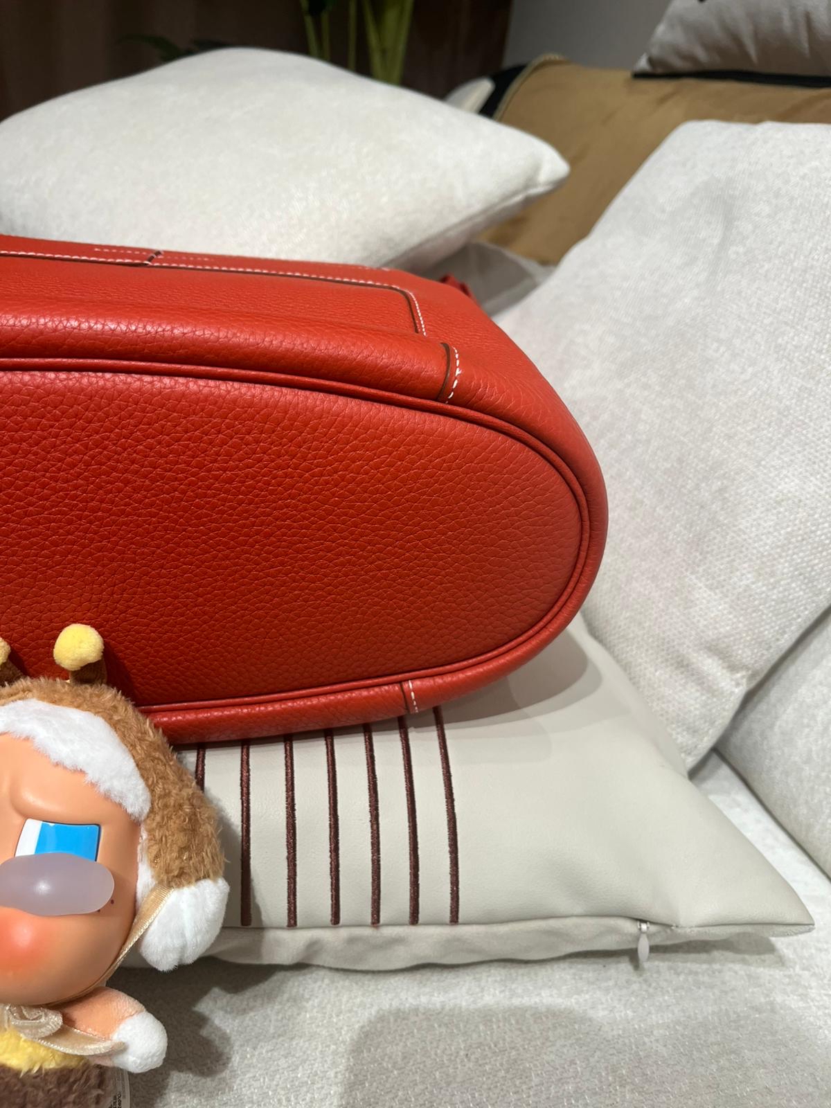 Hermes Good news bag Clemence 100%Authentic,98%new✅dust bag 