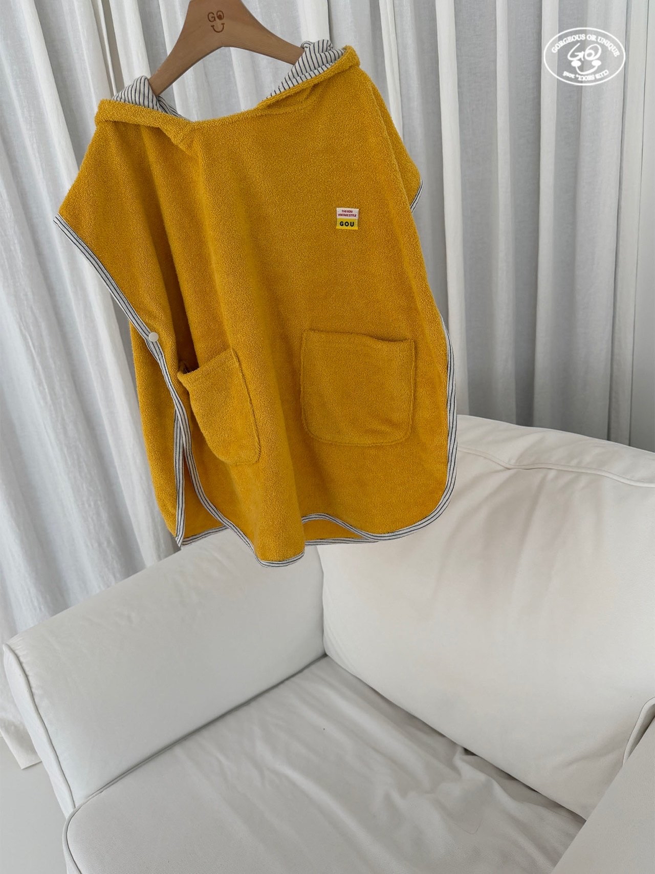 Gou | Hoodie Towel (Green L120-140)