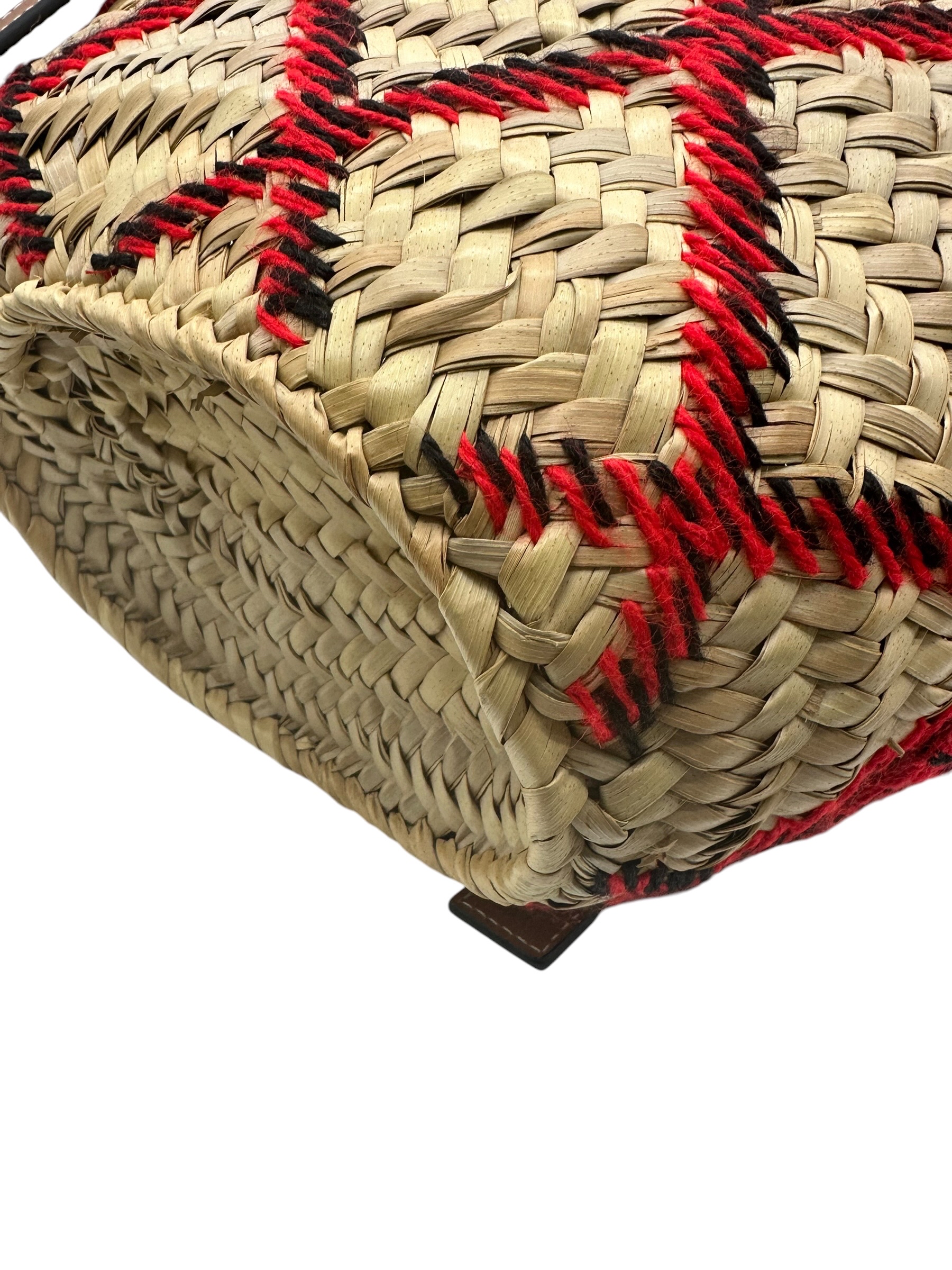 Pre-owned LOEWE Straw-woven Bamboo Basket Bag / Product Code: 071301