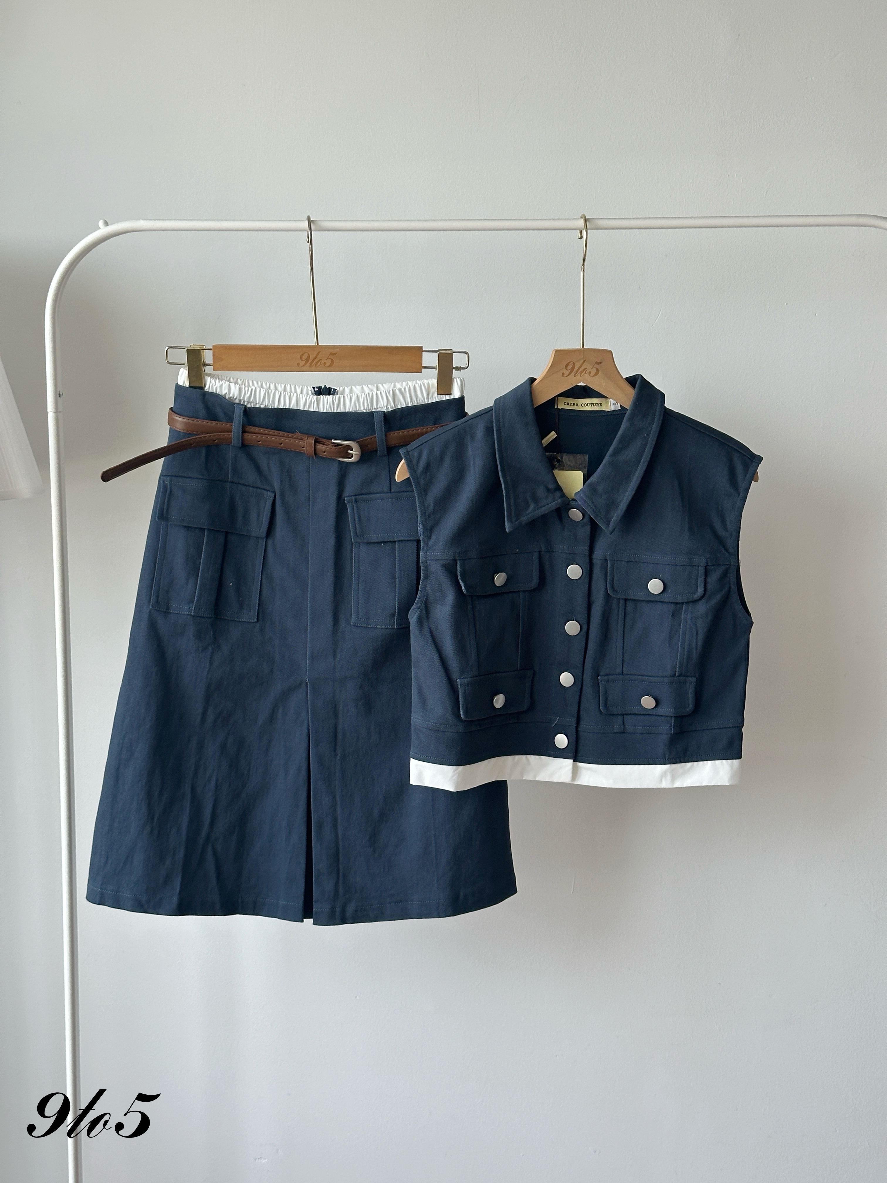 D2368 Denim Matching Set - 3 Colors 
