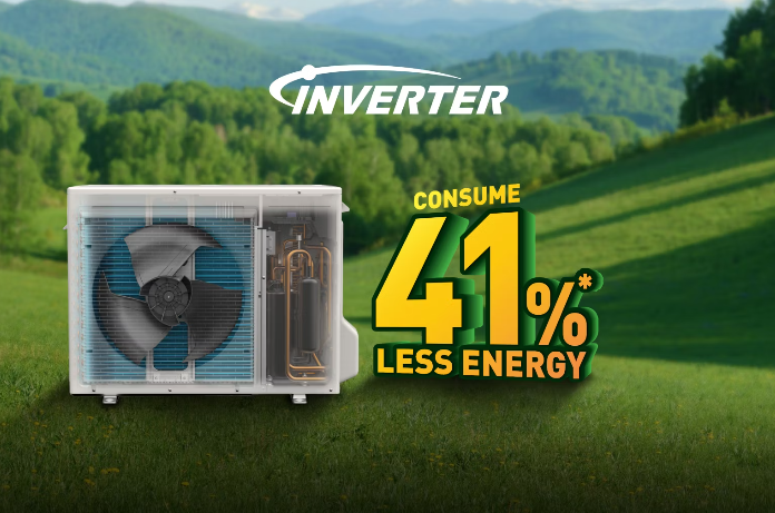Panasonic 3.0HP YU Series Eco Inverter Air Conditioner (CS-YU30AKH)