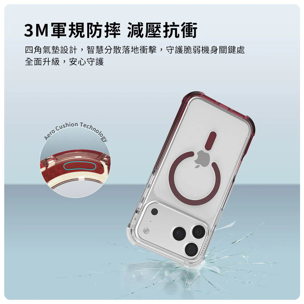 Jtlegend Aura Shield防摔鏡頭支架磁吸保護殼