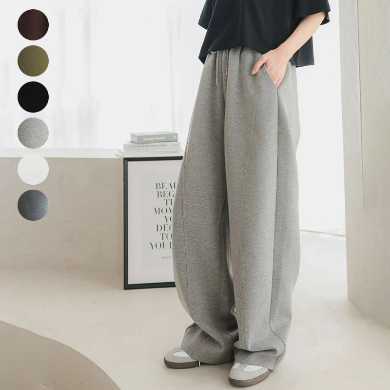 $88條。日系彎刀褲或廓形褲