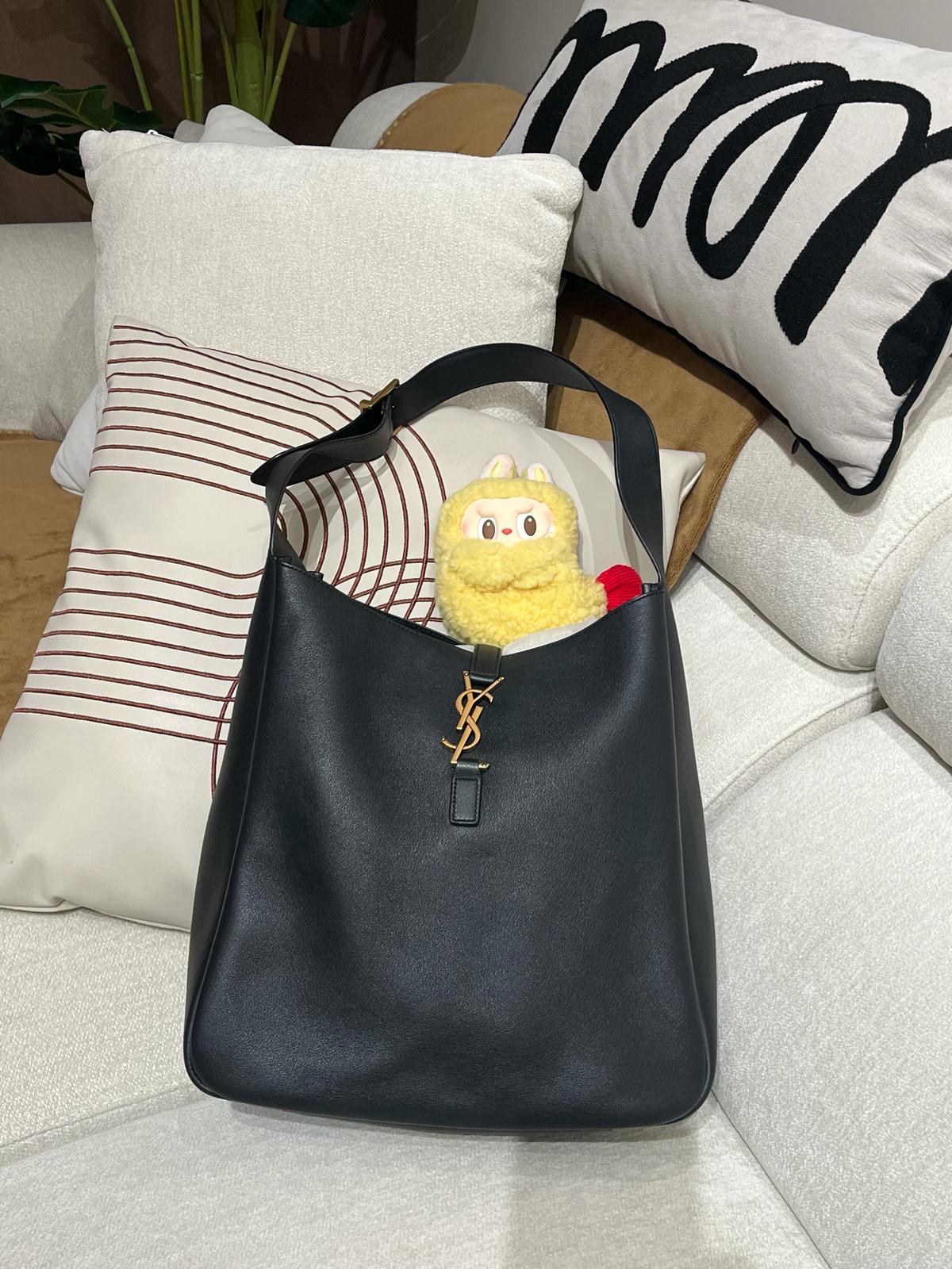 YSL Le 5 à 7 Supple Large Hobo Saint Laurent Shoulder Bag 100%Authentic,95%new ✅收據✅防塵袋