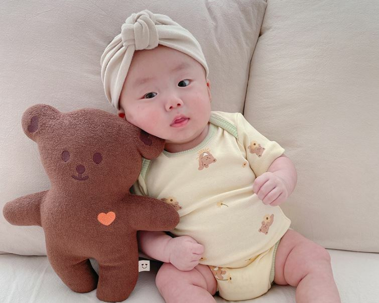 Short Sleeves Lily Bear Suit