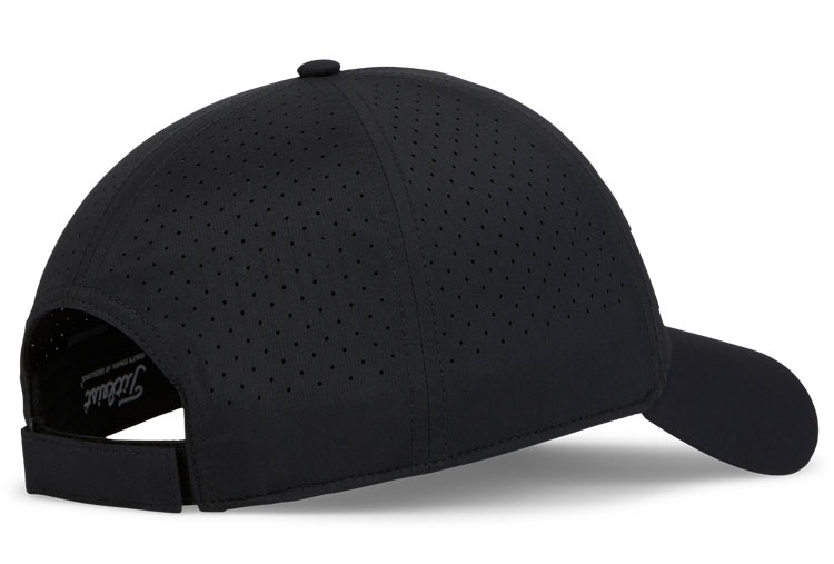 TITLEIST PLAYER TECH CAP  輕爽運動帽- 黑