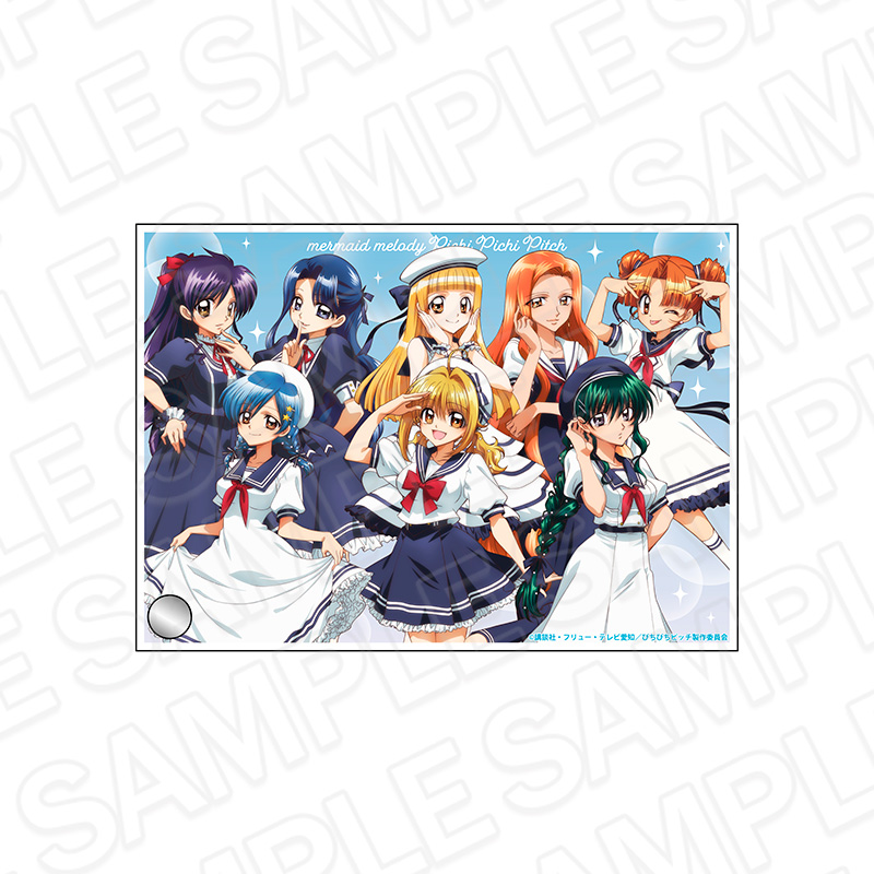 唱k小魚仙 A6板畫 水手服造型 ver. Pichi Pichi Pitch #P-MMG0788 [Contents Seed] (PRE-ORDER) [2026/09]