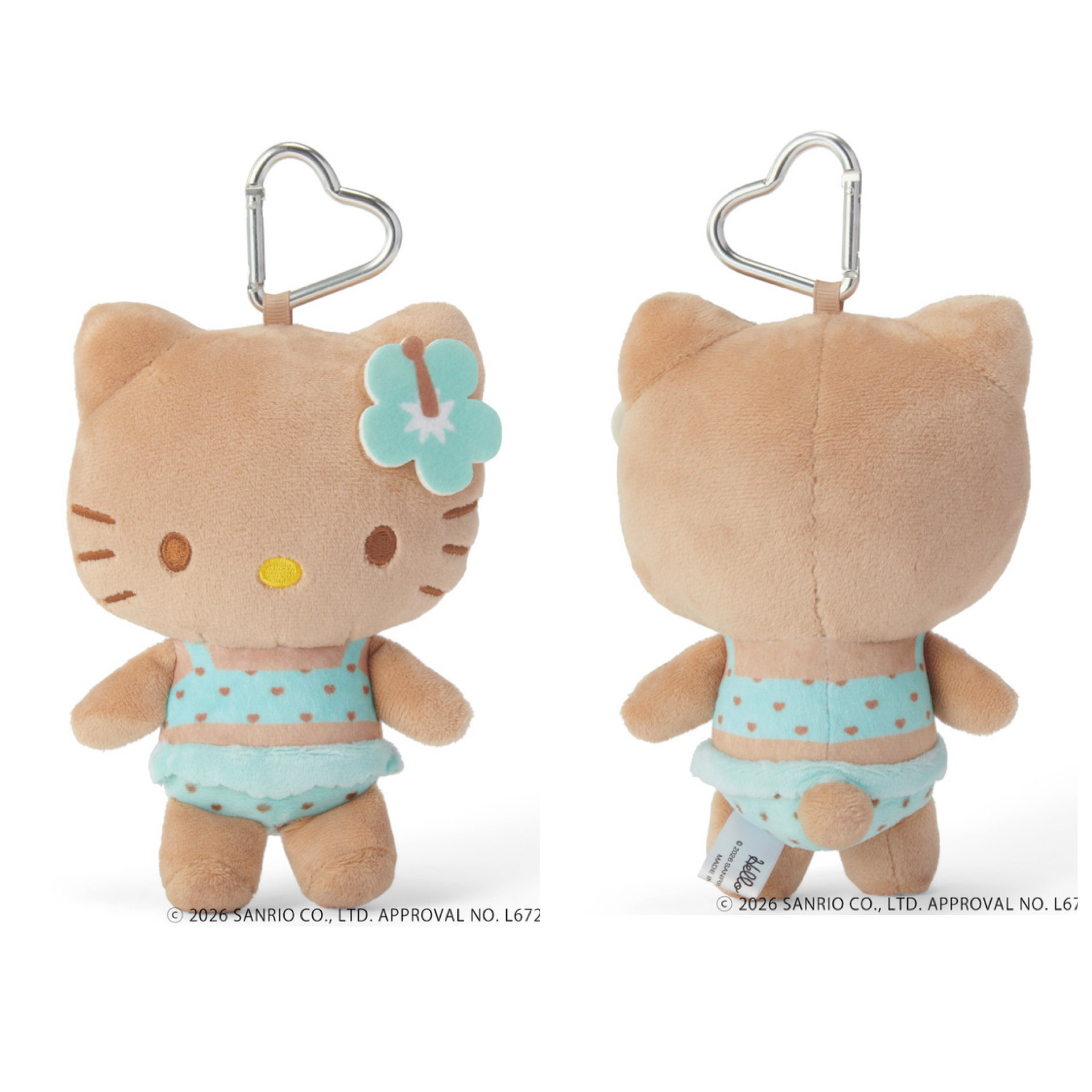 日本預訂📍日本GRL x Hello Kitty夏日系列 - 公仔吊飾