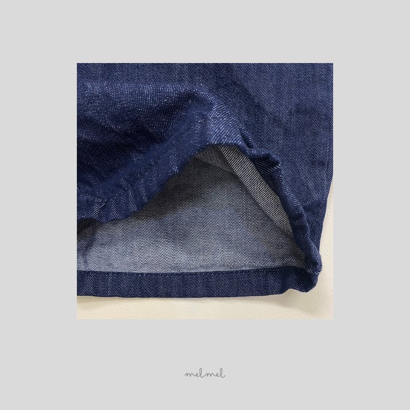 Melmel | soft Denim pants M(95-105)