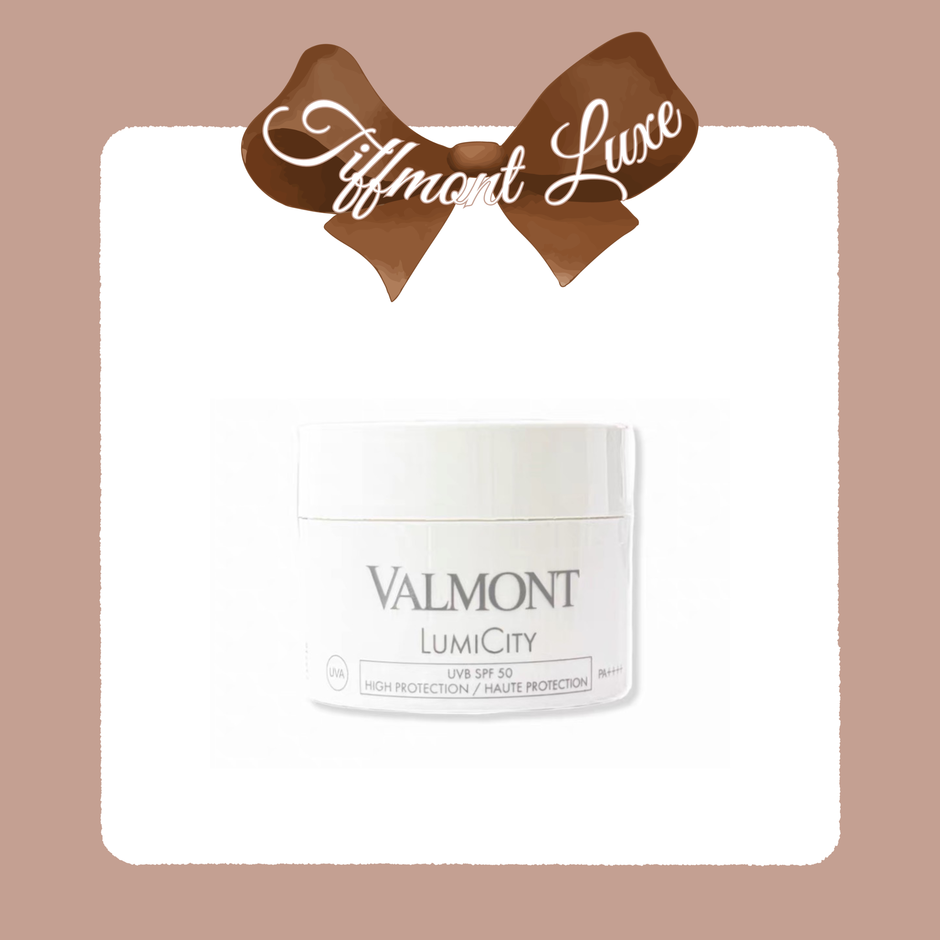 Sample Valmont LumiCity 煥顏防曬乳 SPF50/PA++++ 粉紅防曬 旅行裝 小樣
