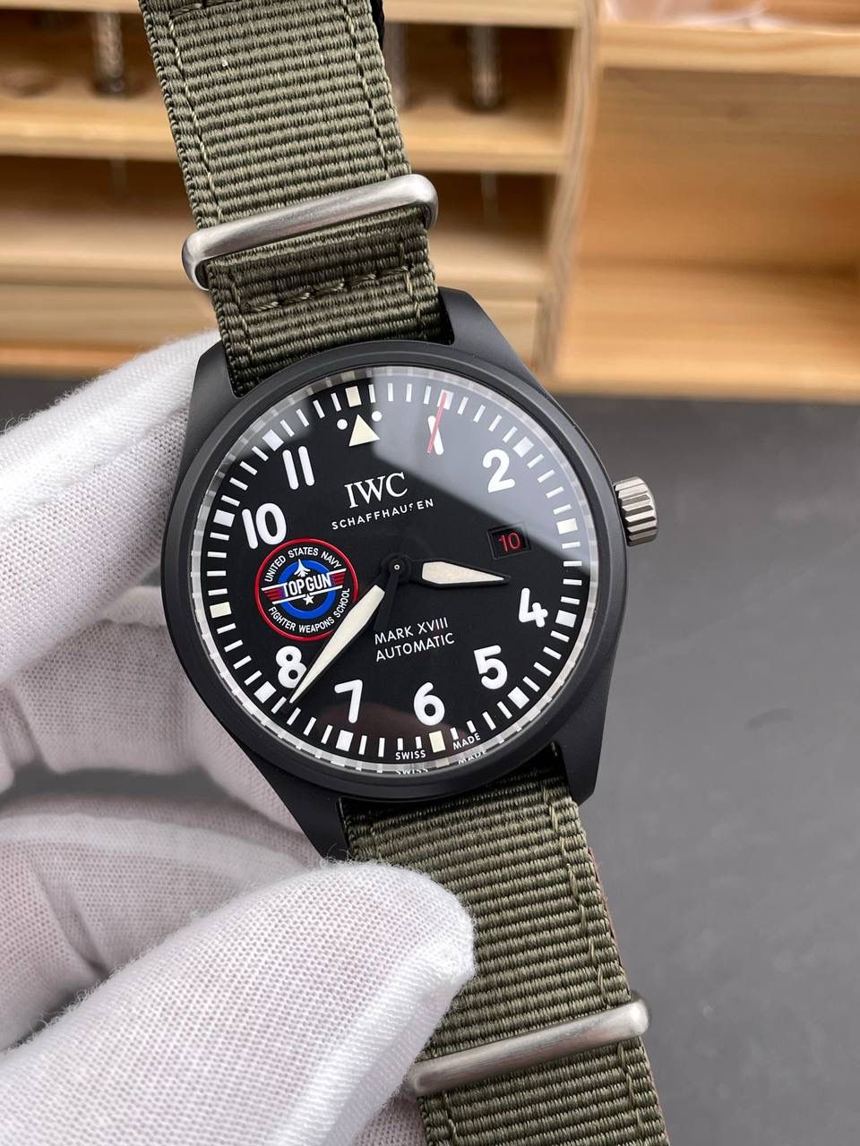 IWC 马克十八 TOP GUN海军空战腕表/41mm/2892机✔️
