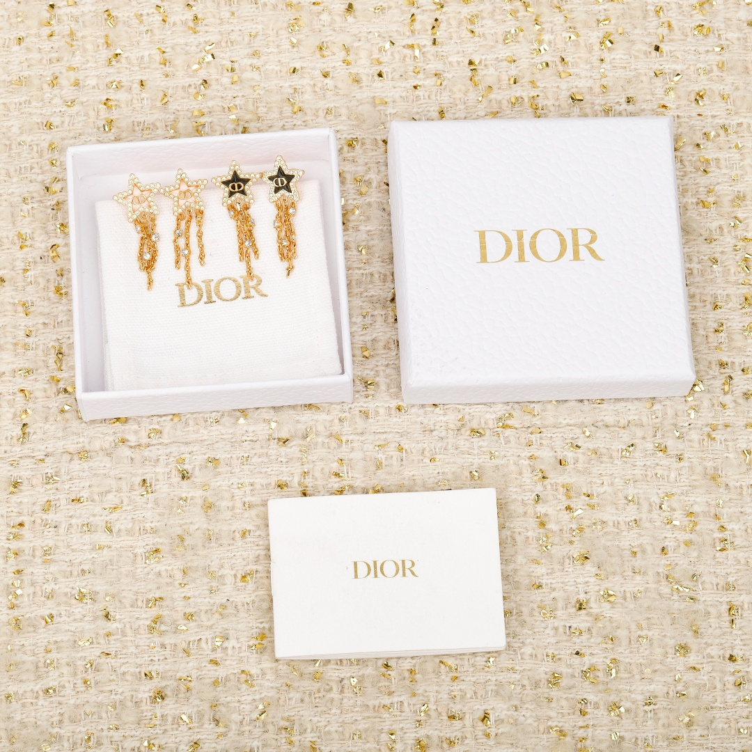 【原單】Dior Petit CD Lucky Baroque 耳環 - 禮盒裝