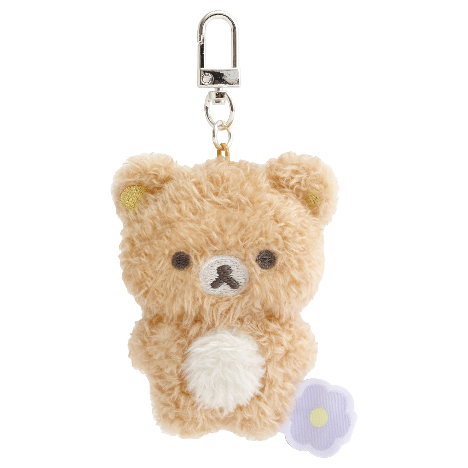 鬆弛熊 - 花朵系列公仔掛飾 (拉拉熊款)