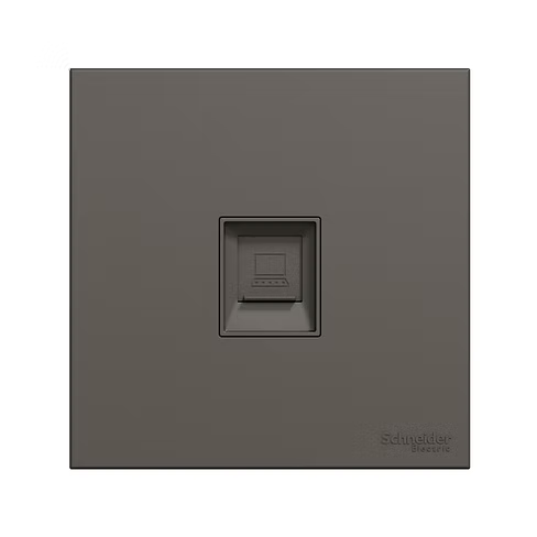 施耐德 奐然AvatarOn C 石墨灰 單位 CAT3電話插座