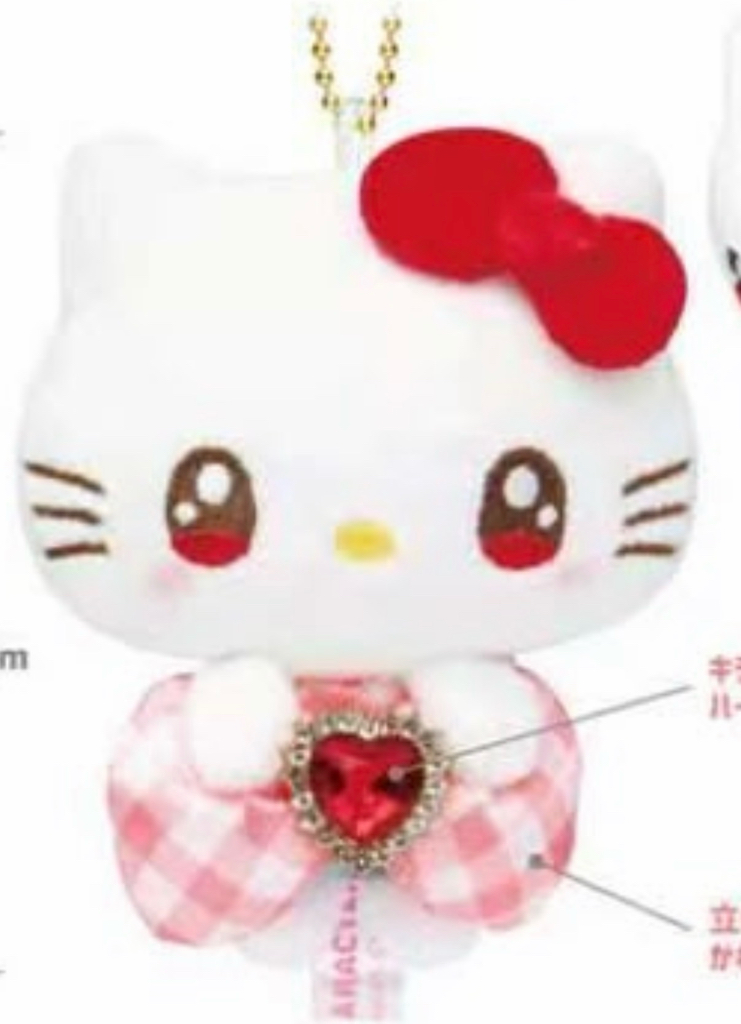 [10月頭到貨]🇯🇵日本直送Sanrio Kirakiro 蝴蝶結系列公仔掛飾