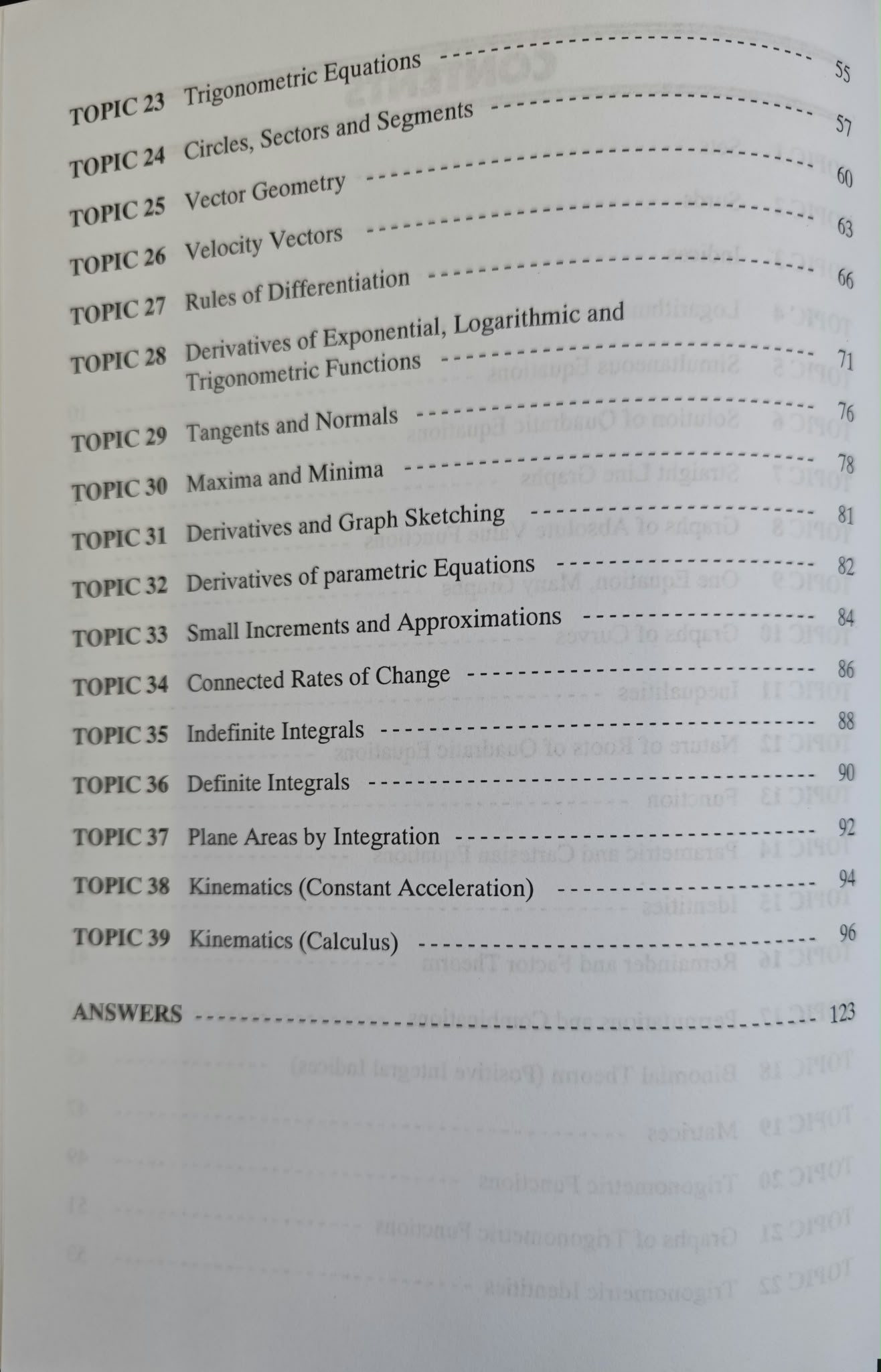 Challenging Exercises on Additional Mathematics for Upper Secondary + Solutions