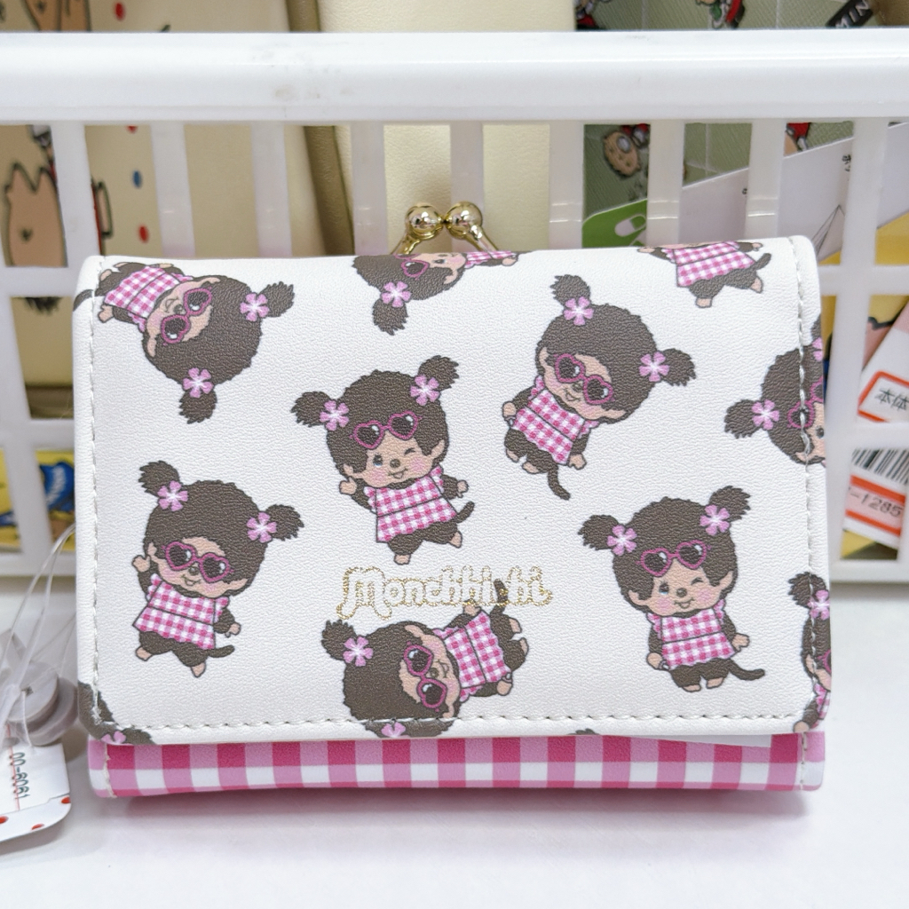 日本直送日本版monchhichi 新款銀包
