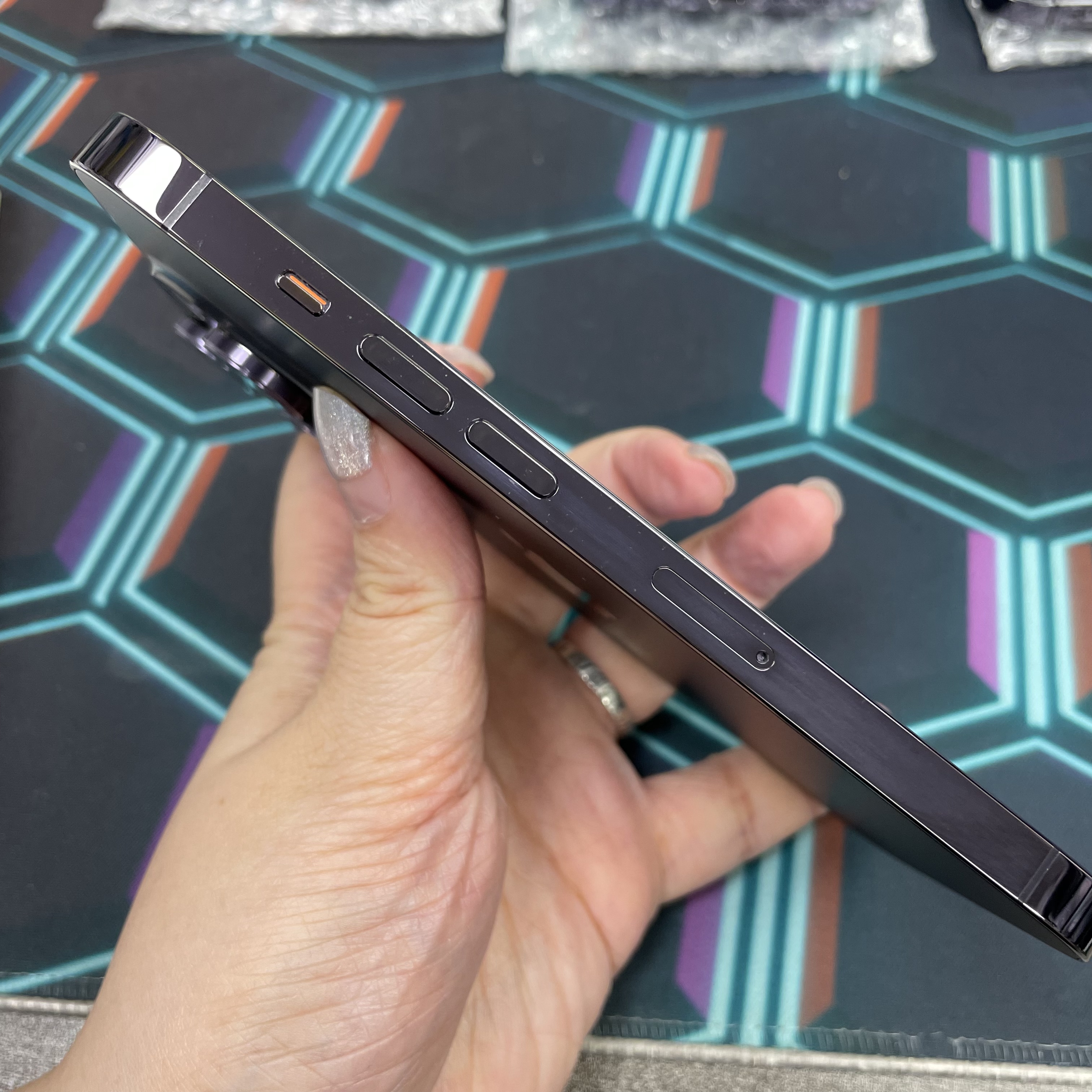 *7512 14 Pro 完美機 1TB 電100 紫色 purple