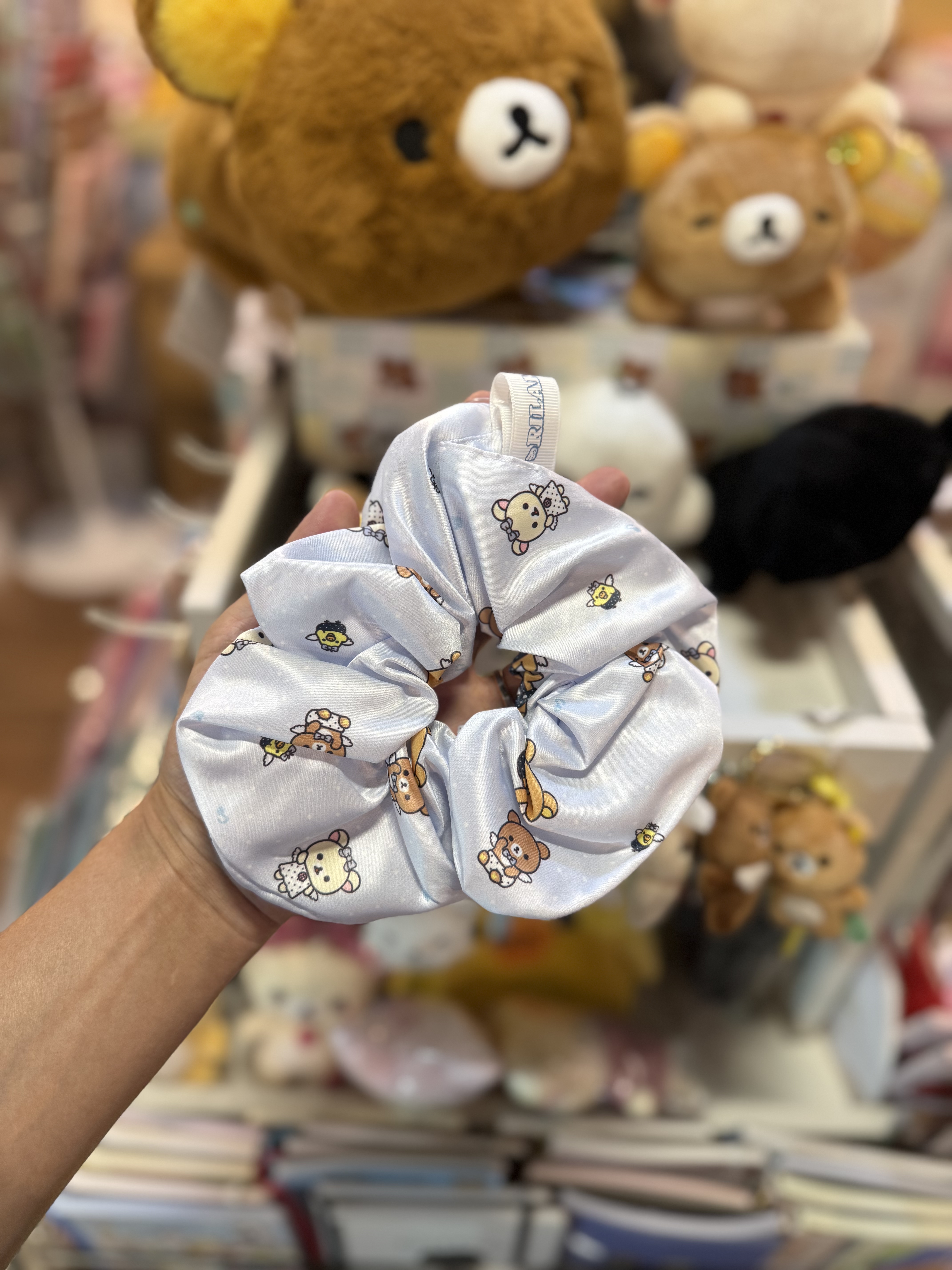 《現貨》全新Rilakkuma 黑白波點天使系列橡筋