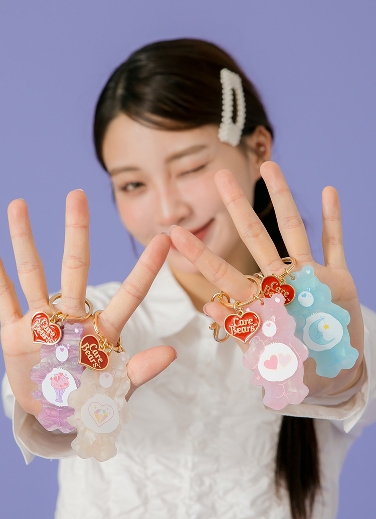 🌈Care Bears 🐻貝殼款鑰匙扣套裝（盲盒）