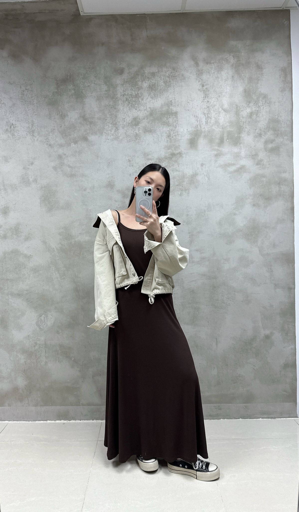 A04 棉質不規則下擺Ops