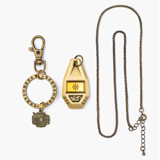 AniBirth 數碼暴龍01大冒險 紋章金屬掛件連音樂盒 Premium Set #P-DMG0177 [TOEI] (PRE-ORDER) [2026/04]