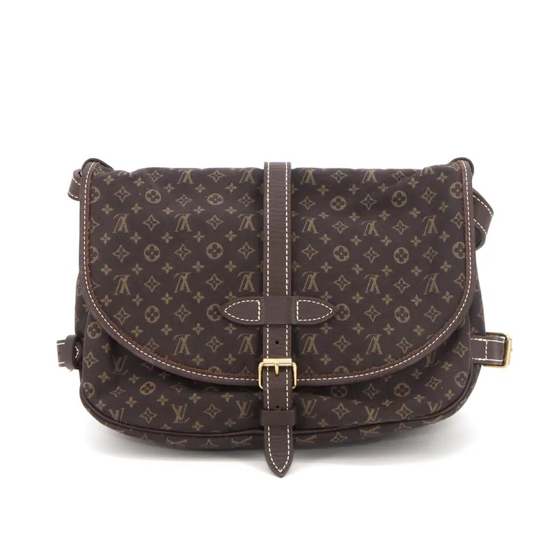 Louis Vuitton Monogram Mini Lin Saumur 30