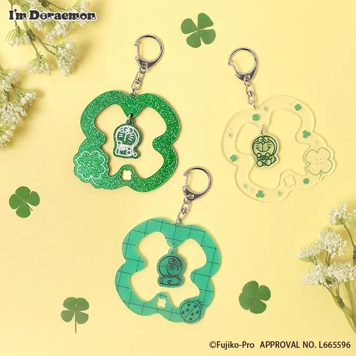 [訂購] 多啦A夢鎖匙扣 掛飾 Doraemon鎖匙扣 禮物｜四葉草系列