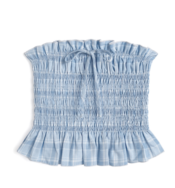 韓國女團ILLIT同款~ 格紋平口背心 [pm863]