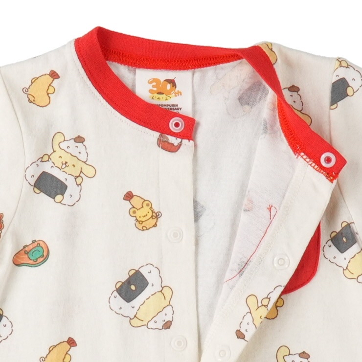 🇯🇵限量預訂 日本直送🇯🇵飯團布甸狗滿印口袋短袖連身服