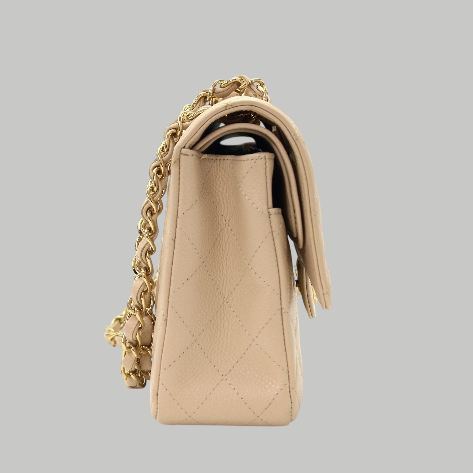 Chanel Caviar CF25金扣