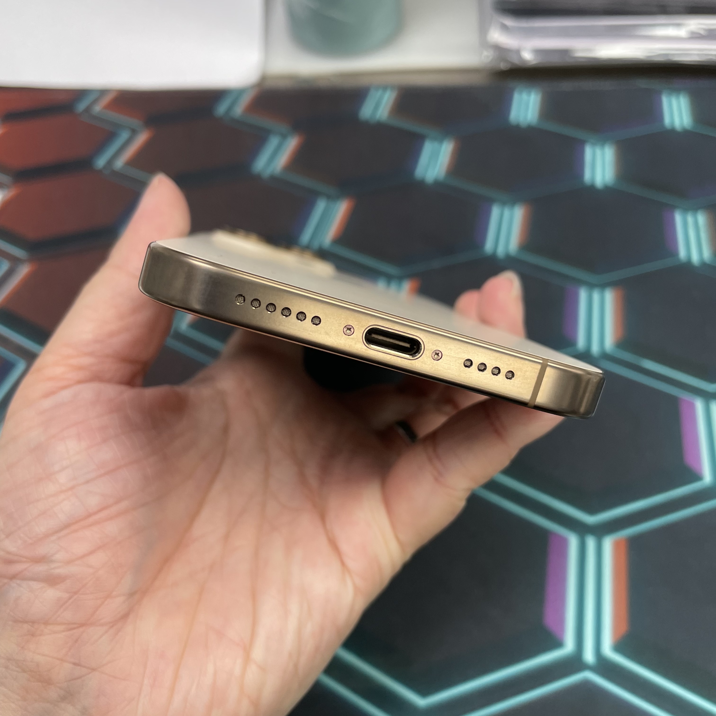 *8176 16 pro max 完美機 512GB 電100 沙色 gold